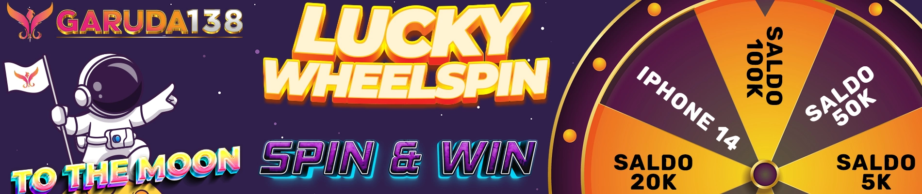 Bonus Wheelspin 50k bonus 50k